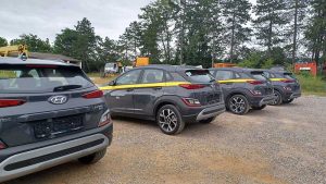 Παραδόθηκαν τέσσερα επιβατικά SUV οχήματα 4x4 στον Δήμο Φλώρινας