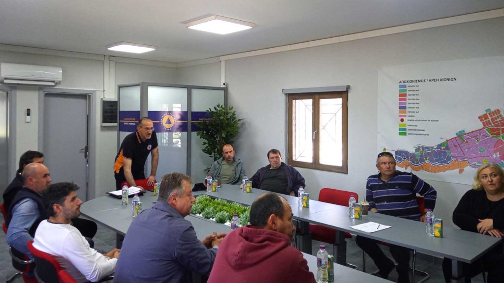 Συναντήσεις εργασίας για εφαρμογή προληπτικών μέτρων πυροπροστασίας από το Αυτοτελές τμήμα Πολιτικής Προστασίας Δήμου Φλώρινας